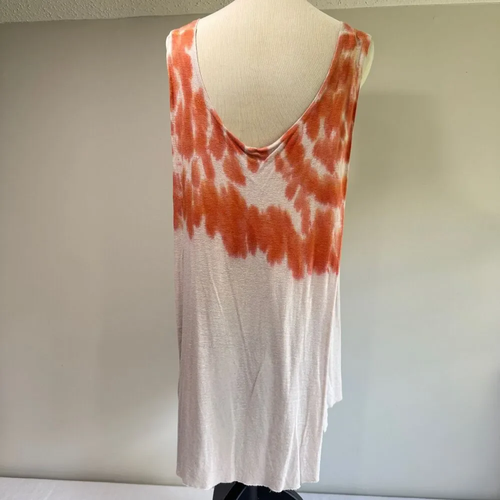 FREE PEOPLE We The Free Cruz Washed Tie Dye Cape Tank